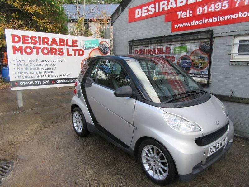Black Used 2008 Smart ForTwo Coupé Passion Coupe | £1,995 (Fair price) - Image 1/4