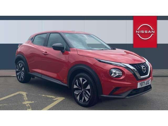 Red Used 2021 Nissan Juke Acenta SUV | £11,991 (Fair price) - Image 1/4