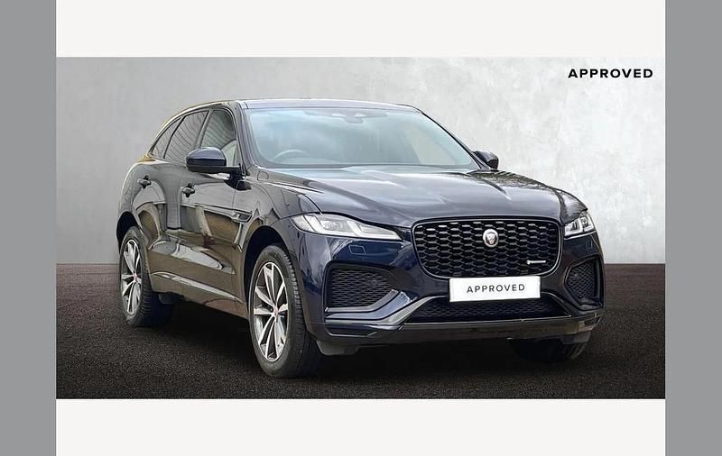 Used Jaguar F-Pace R-Dynamic 404 HP (297 kW) 2022 Portofino blue SUV