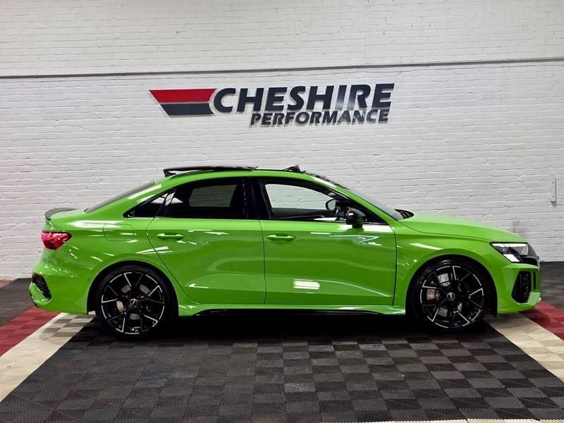 Used Audi RS3 Advanced 395 HP (290 kW) 2022 Green Sedan