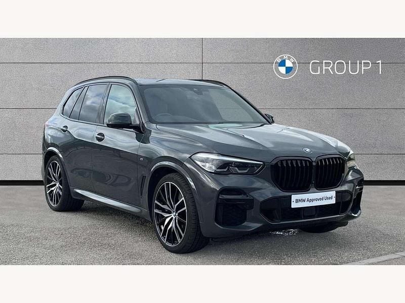 Grey Used 2023 BMW X5 M Sport SUV | £52,995 (Good price) - Image 1/4
