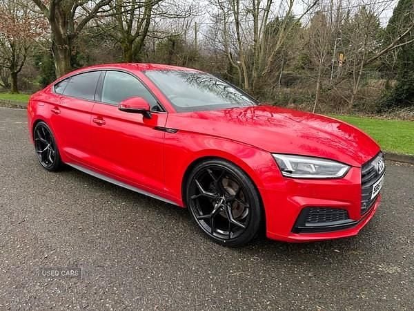 Used Audi A5 S-Line 2017 Red Coupe