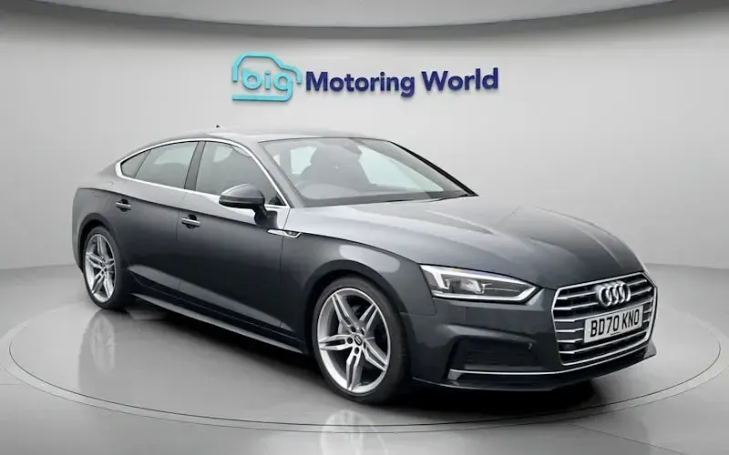 Used Audi A5 Sportback S-Line 190 HP (139 kW) 2020 Grey Hatchback