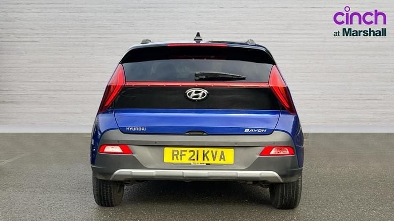 Used Hyundai Bayon Premium 120 HP (88 kW) 2021 Blue SUV