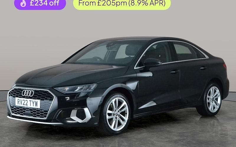 Used Audi A3 Sport 116 HP (85 kW) 2021 Black Sedan