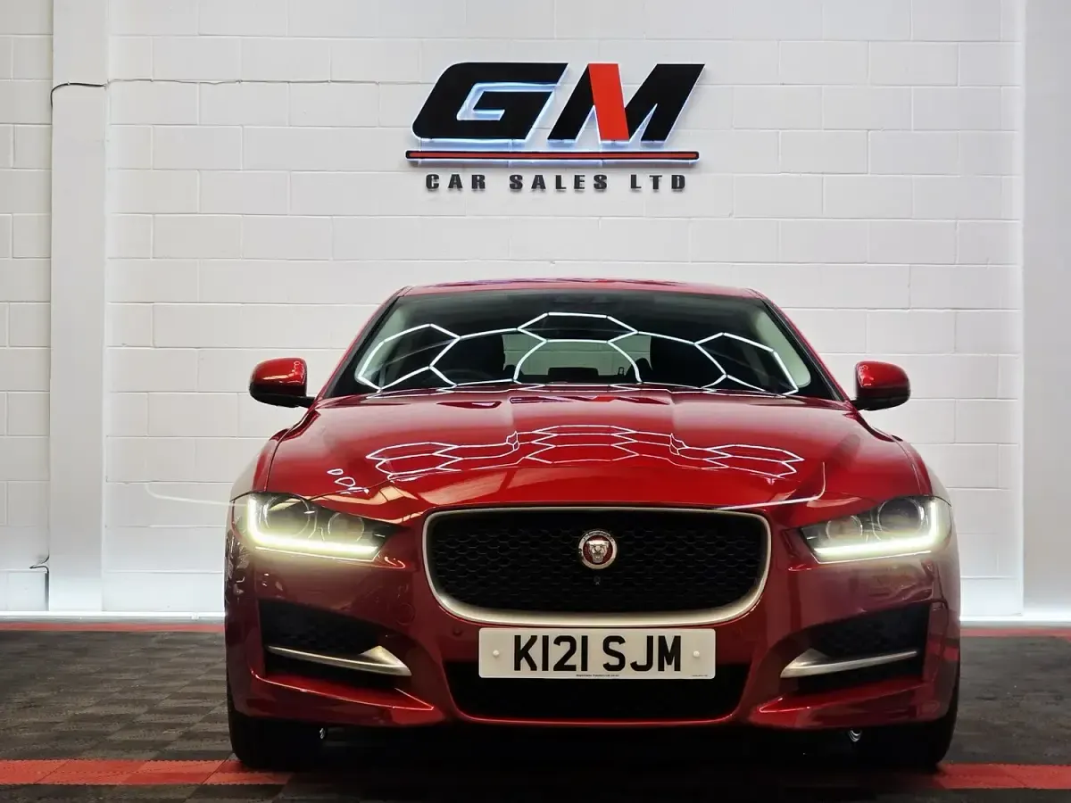 Used Jaguar XE R-Sport 2018 Red Sedan