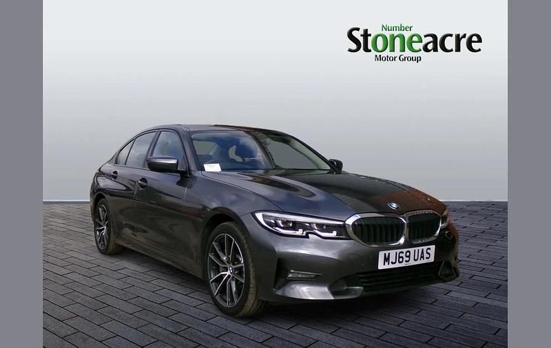 Used BMW 330e Sport Line 288 HP (211 kW) 2019 Grey Sedan