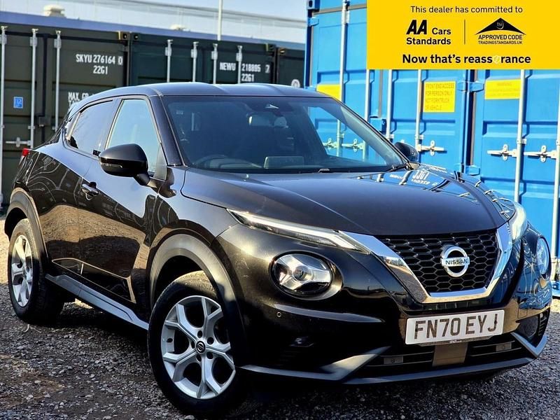Used Nissan Juke N-Connecta 114 HP (83 kW) 2020 Black SUV