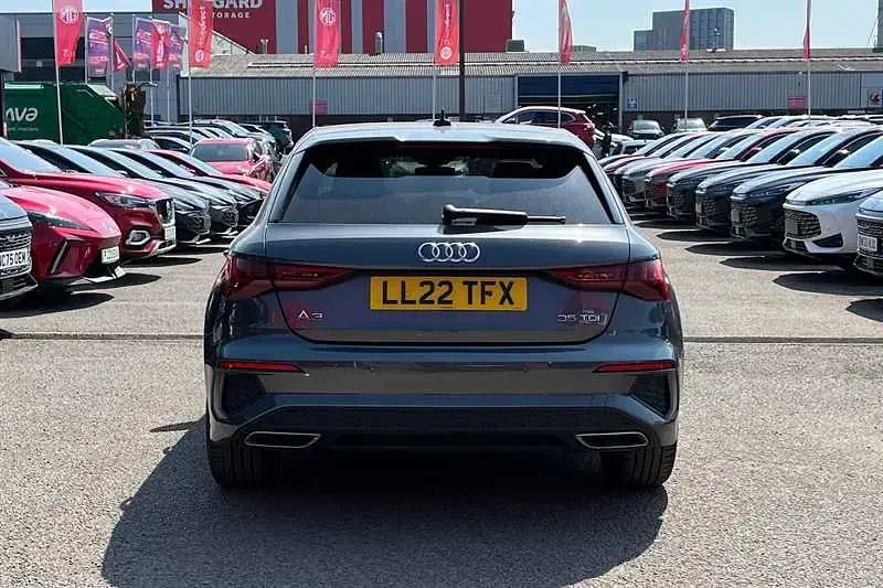 Used Audi A3 Sportback S-Line 150 HP (110 kW) 2022 Grey Hatchback