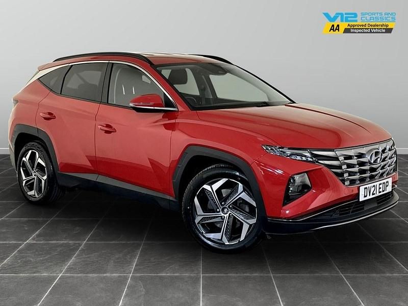 Red Used 2021 Hyundai Tucson Premium SUV | £15,495 (Super price) - Image 1/2