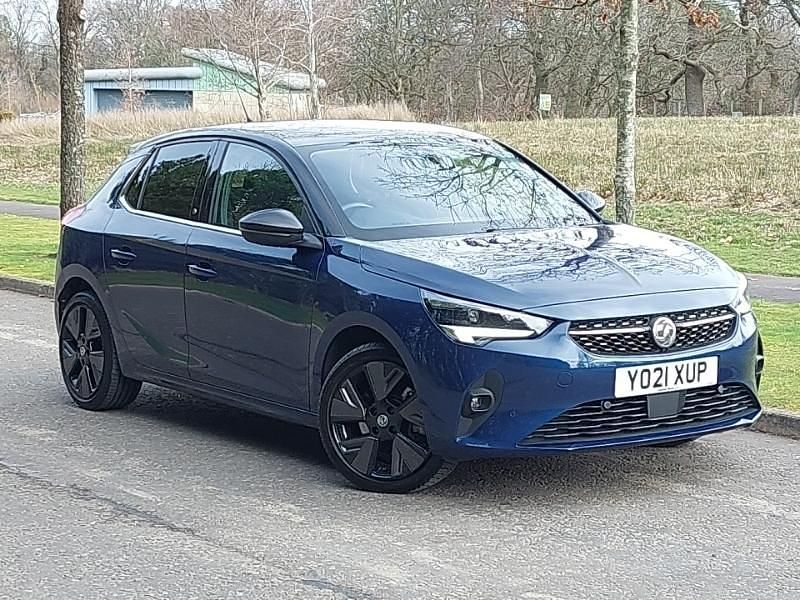 Used Vauxhall Corsa-e Elite 100 kW (136 HP) 2021 Blue Hatchback
