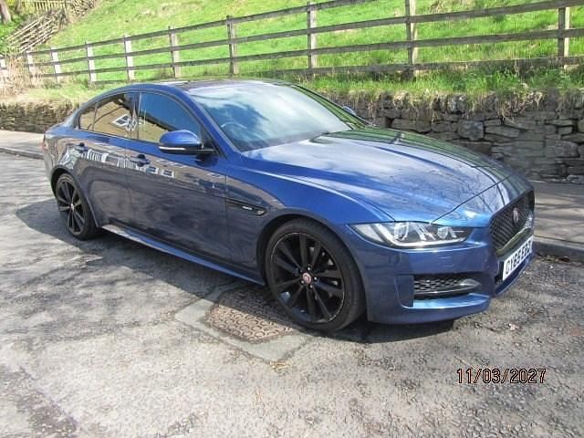 Used Jaguar XE R-Sport 2015 Blue Sedan