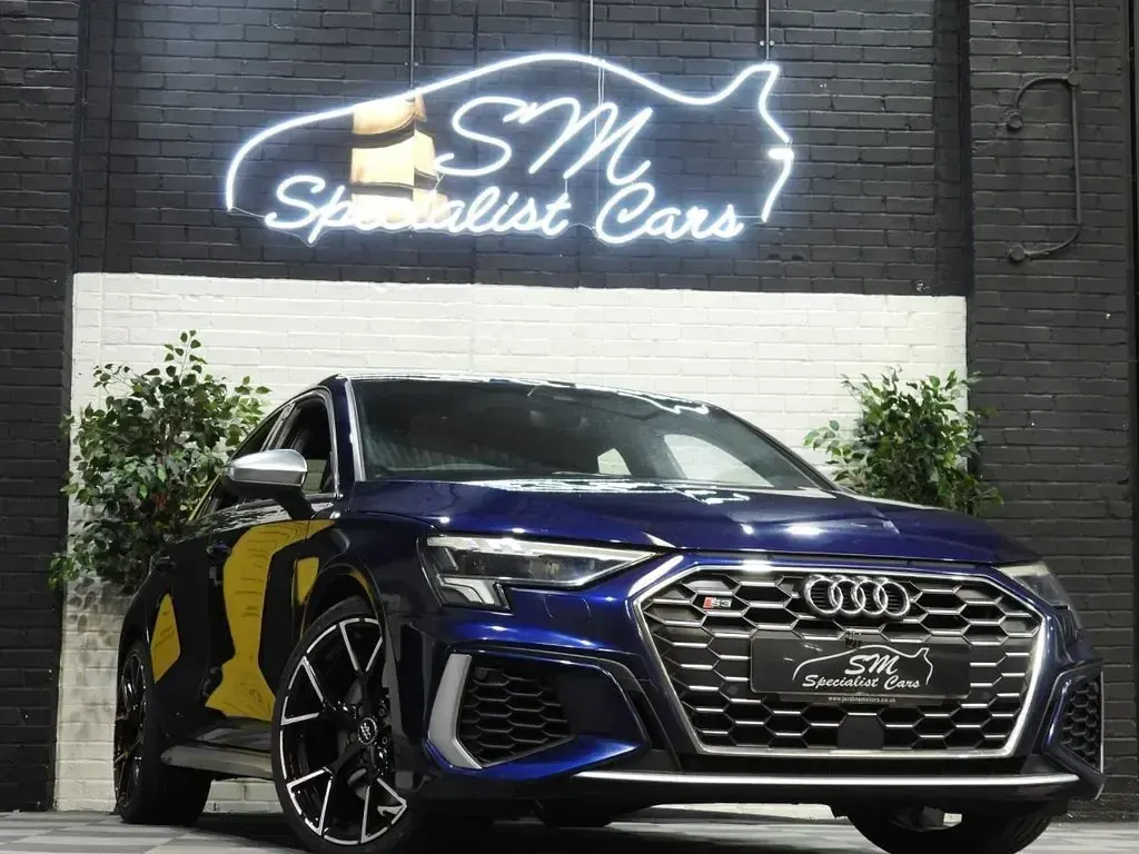 Used Audi S3 Advanced 310 HP (228 kW) 2021 Blue Sedan