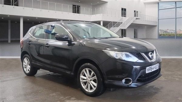 Black Used 2014 Nissan Qashqai Acenta SUV | £4,990 (Good price) - Image 1/1