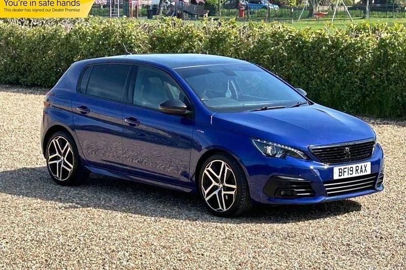 Blue Used 2019 Peugeot 308 GT-line Hatchback | £5,999 (Fair price) - Image 1/1