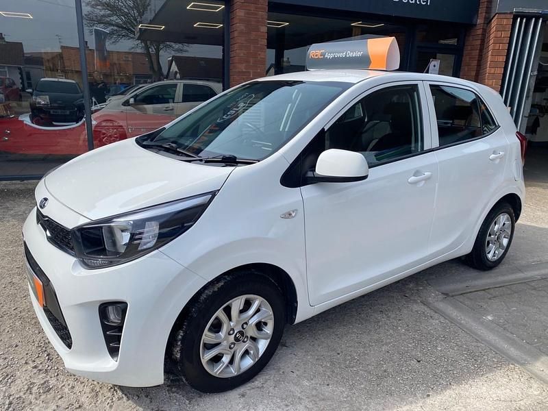 Used Kia Picanto 2019 White Hatchback
