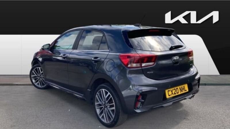 Used Kia Rio GT-Line 118 HP (86 kW) 2020 Grey Hatchback