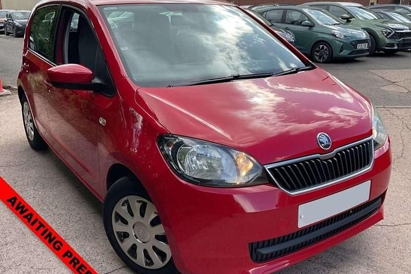 Used Skoda Citigo SE 60 HP (44 kW) 2014 Red Hatchback