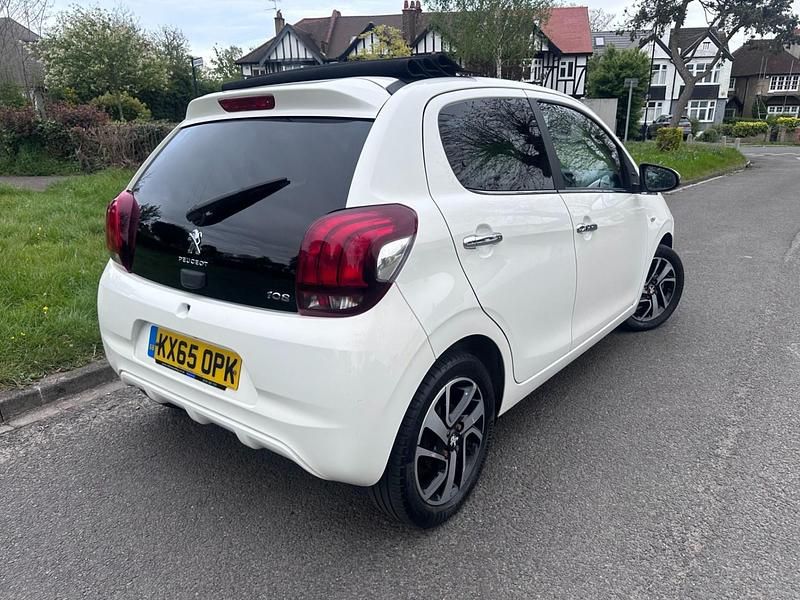 Używany Peugeot 108 Allure 82 KM (60 kW) 2015 Biały Hatchback