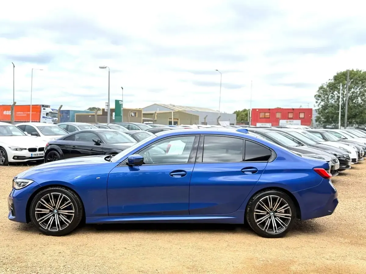 Used BMW 320 M Sport 2019 Blue Sedan