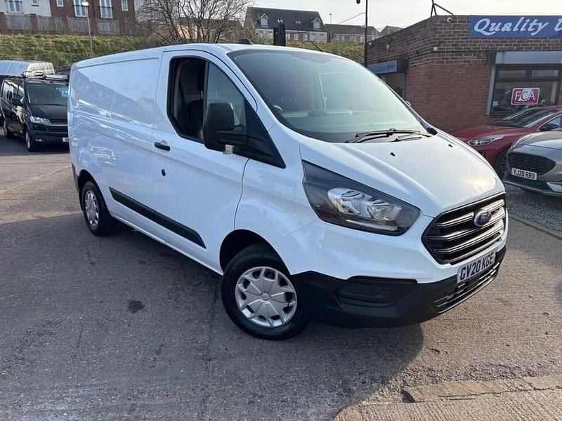 Used Ford Transit Custom S 105 HP (77 kW) 2020 White Van