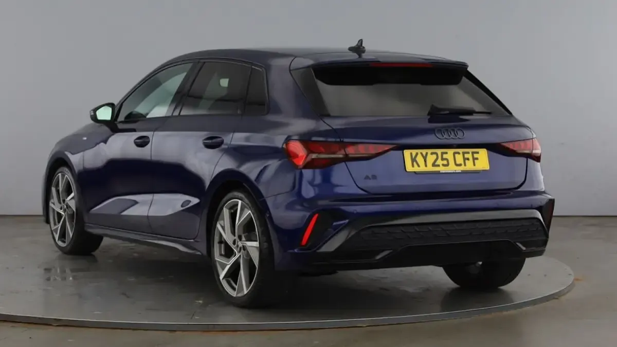 Used Audi A3 Sportback Black Edition 2025 Blue Hatchback