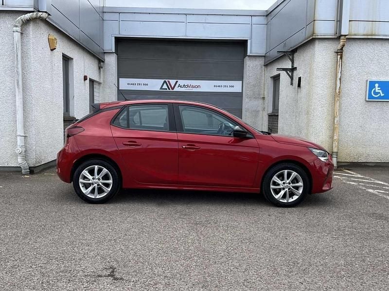 Used Vauxhall Corsa 74 HP (54 kW) 2020 Red Hatchback