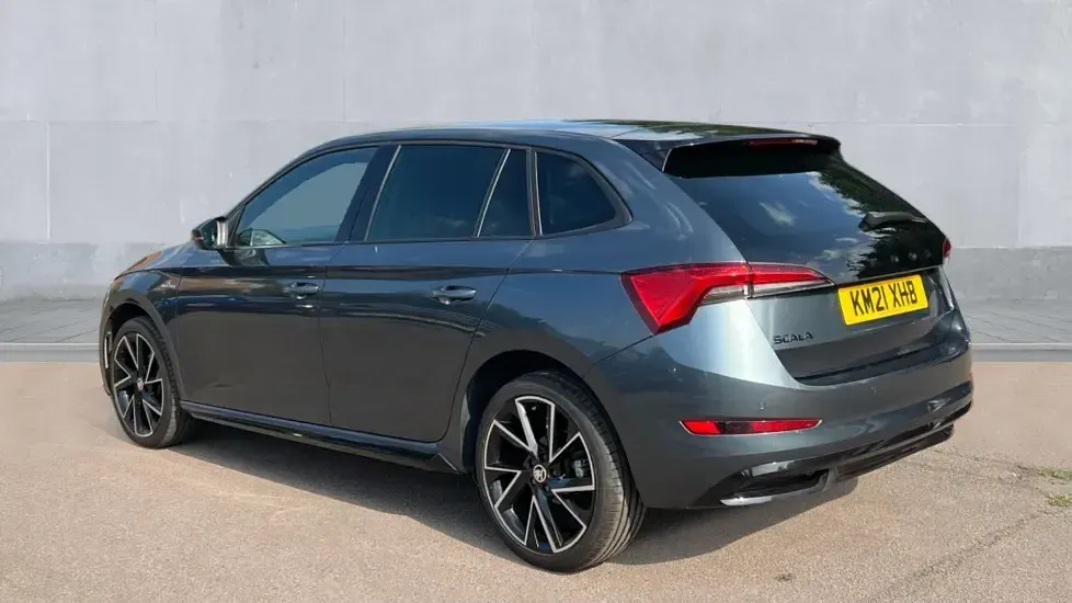 Used Skoda Scala Monte Carlo 150 HP (110 kW) 2021 Quartz grey Hatchback
