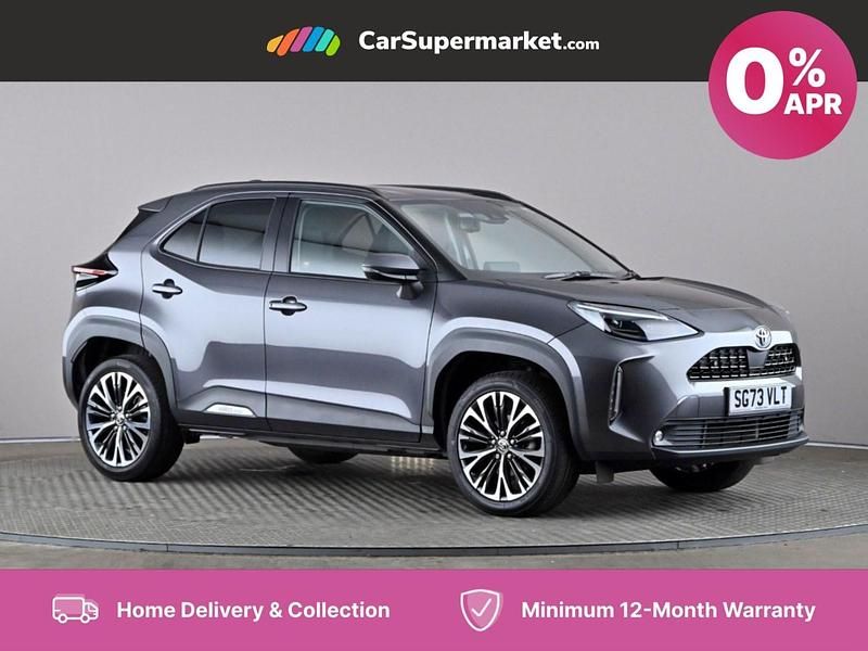 Grey Used 2024 Toyota Yaris Hybrid Hatchback | £28,497 - Image 1/4