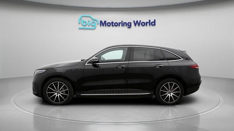 Used Mercedes EQC400 AMG line 300 kW (408 HP) 2020 Black SUV