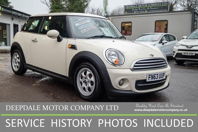 White Used 2013 Mini Cooper D Hatch Hatchback | £5,790 (A bit pricey) - Image 1/4