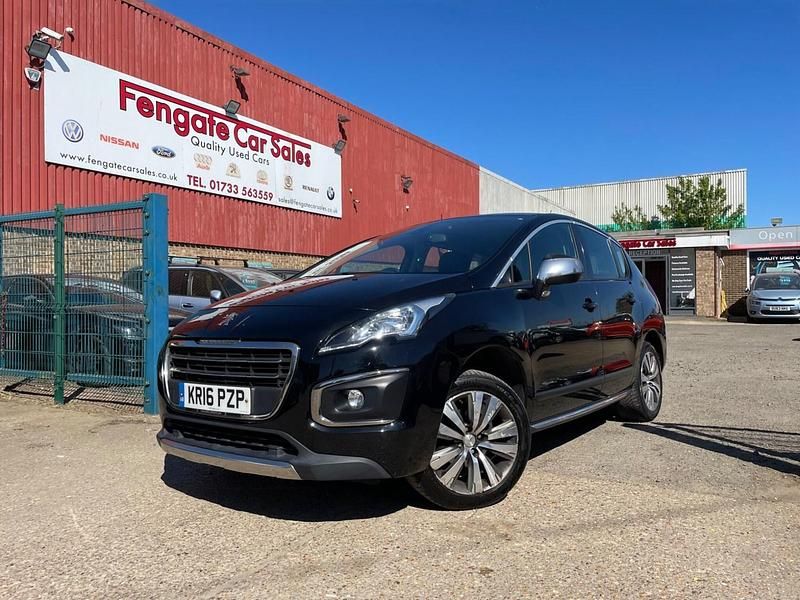 Begagnad Peugeot 3008 Active 2016 Svart Halvkombi