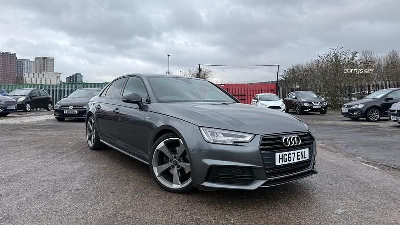 Grey Used 2017 Audi A4 Black Edition Sedan | £11,991 (Fair price) - Image 1/4