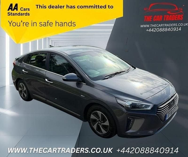 Grey Used 2018 Hyundai Ioniq Premium SE Sedan | £9,888 (Fair price) - Image 1/4