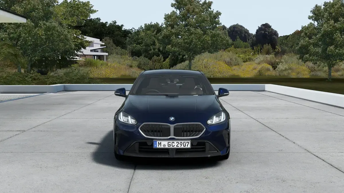 New BMW 120 M Sport 2026 Tanzanite blue Hatchback
