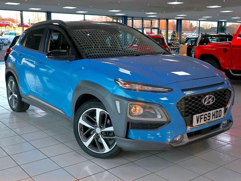 Blue lagoon Used 2019 Hyundai Kona Premium SUV | £15,789 (Fair price) - Image 1/4