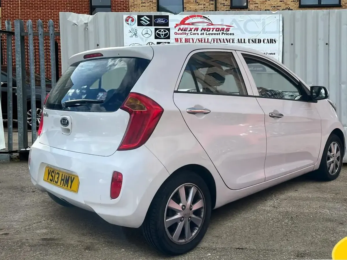 Second-hand Kia Picanto 85 CP (62 kW) 2013 Alb Hatchback