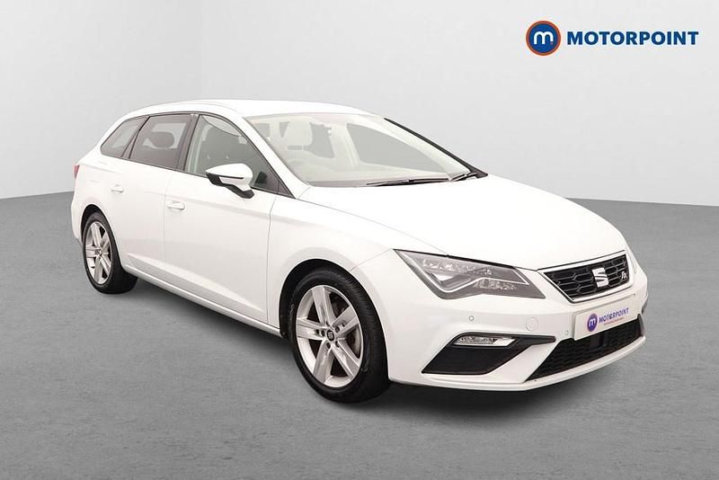 White Used 2018 Seat Leon FR Estate | £14,399 (Fair price) - Image 1/4