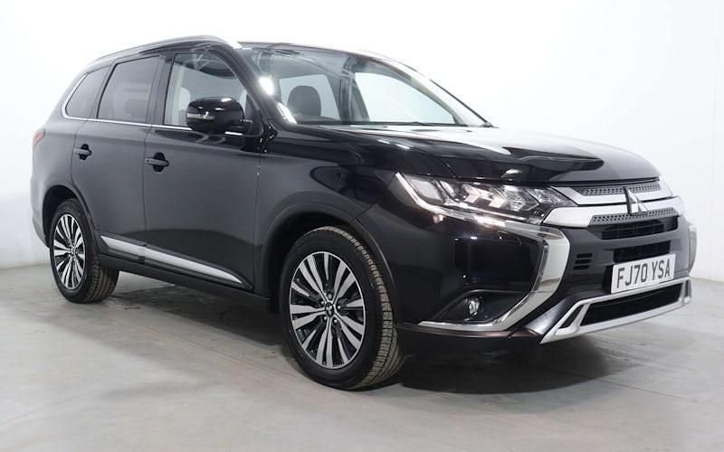Black Used 2020 Mitsubishi Outlander SUV | £20,200 (Expensive) - Image 1/1