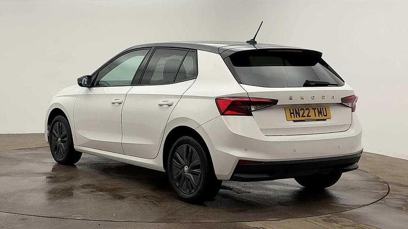 Used Skoda 110 R Colour Edition 81 HP (59 kW) 2022 Candy white black magic pearl effect Hatchback