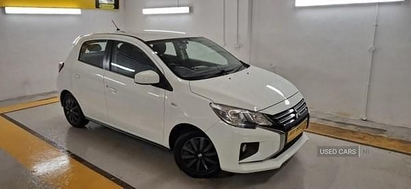White Used 2020 Mitsubishi Mirage Hatchback | £8,799 (Fair price) - Image 1/4