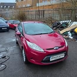 Used Ford Fiesta Titanium 2010 Red Hatchback