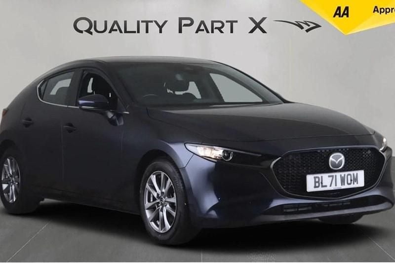 Used Mazda 3 2022 Blue Hatchback