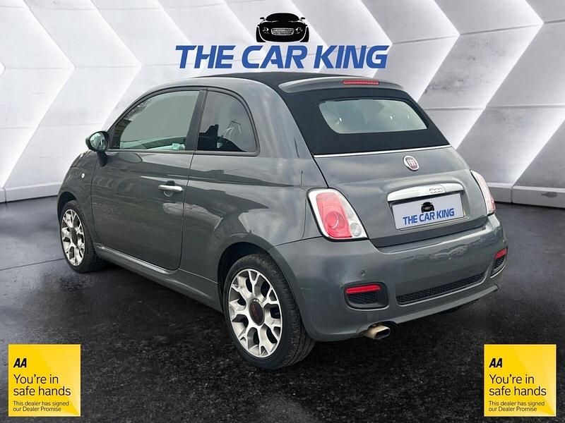 Used Fiat 500C S 69 HP (50 kW) 2014 Grey Cabriolet