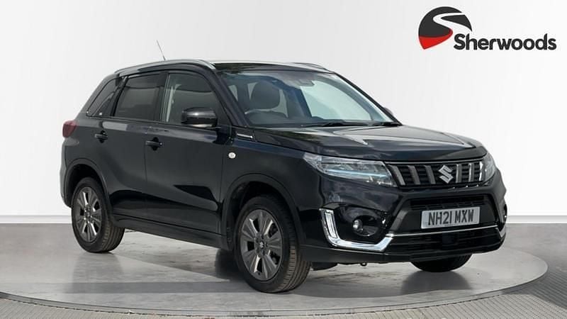 Black Used 2021 Suzuki Vitara SZ-T SUV | £13,999 (Good price) - Image 1/4