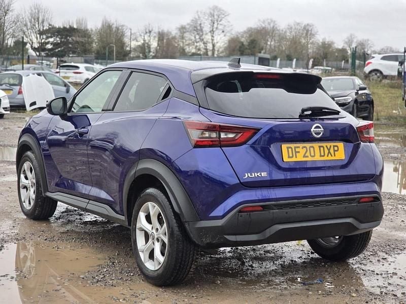 Used Nissan Juke N-Connecta 114 HP (83 kW) 2020 Blue SUV