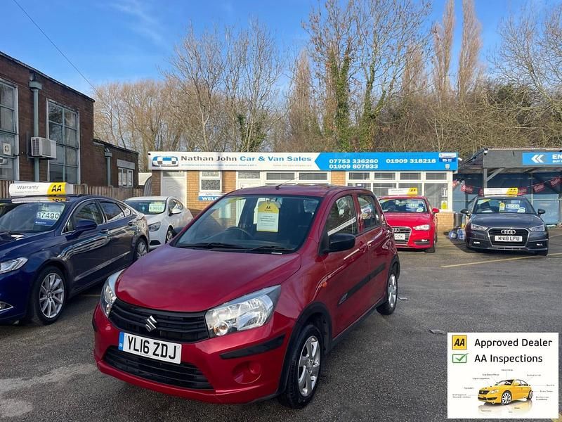 Red Used 2016 Suzuki Celerio Hatchback | £4,890 (Fair price) - Image 1/3