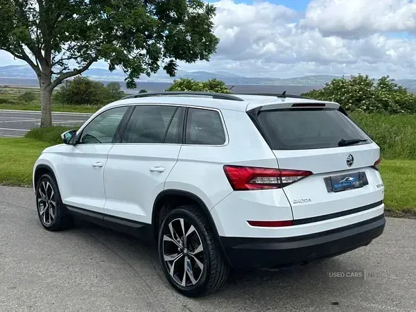 Used Skoda Kodiaq SE L 150 HP (110 kW) 2017 White SUV