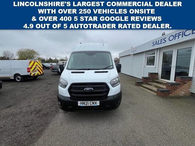 Used Ford Transit 170 HP (125 kW) 2021 White Van