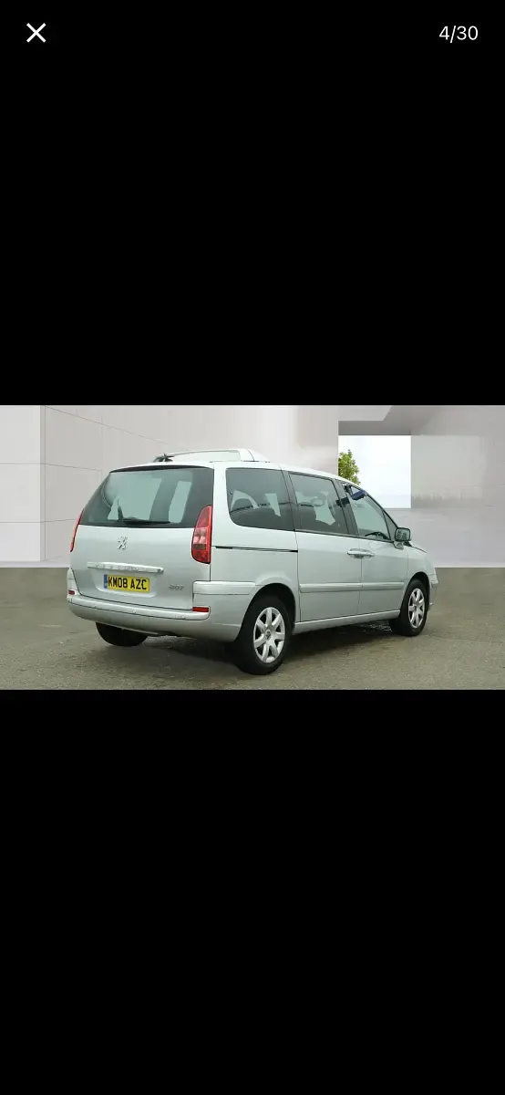Used Peugeot 807 136 HP (100 kW) 2008 Silver MPV